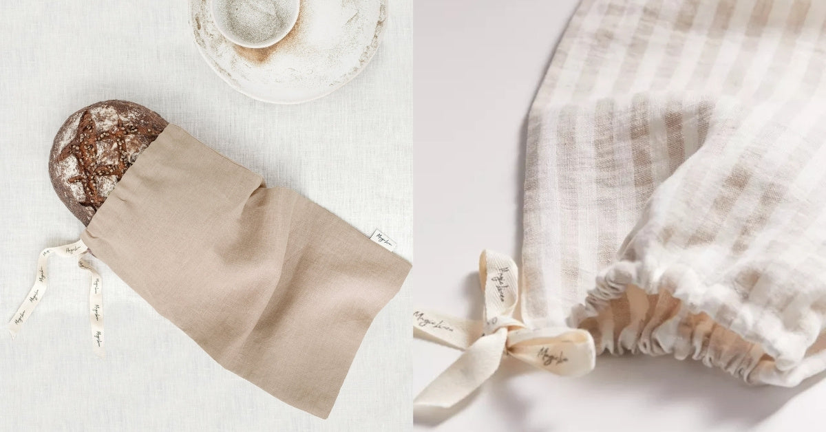 Derfor bør du bytte ut plast med linposer til brødet ditt