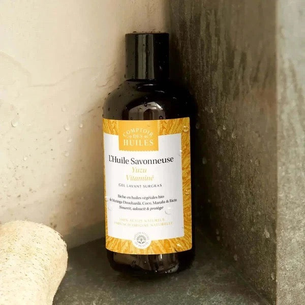 Økologisk Dusjolje - Yuzu og Moringa (500 ml) | Comptoir des Huiles