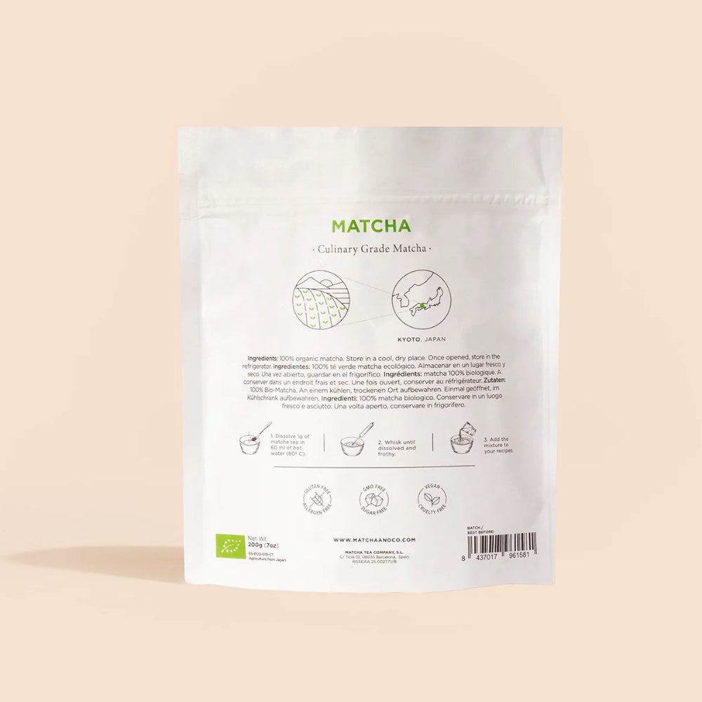 Kulinarisk Matcha - Baking & Smoothies