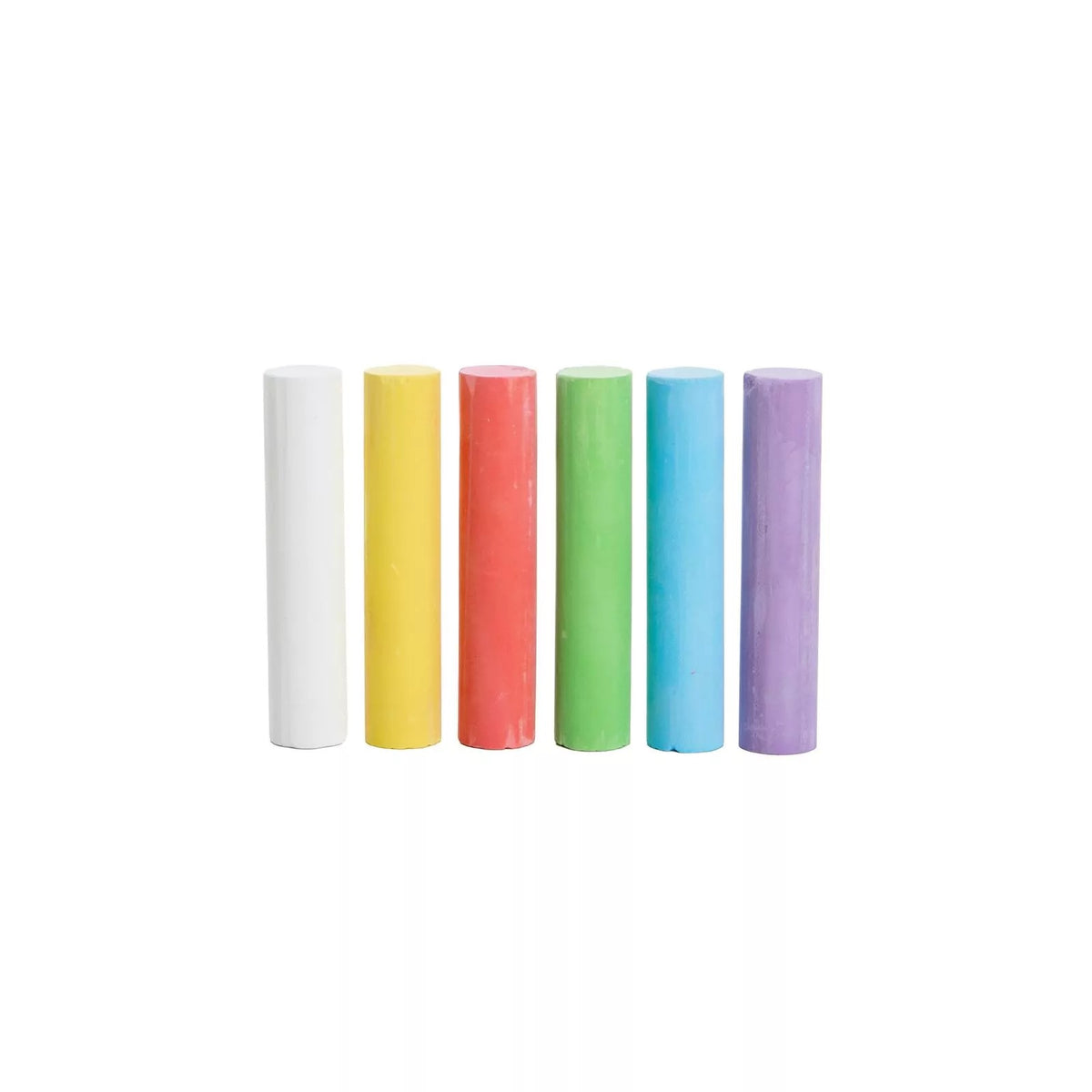 Gatekritt Regnbuefarger (6-pk) | Neogrün