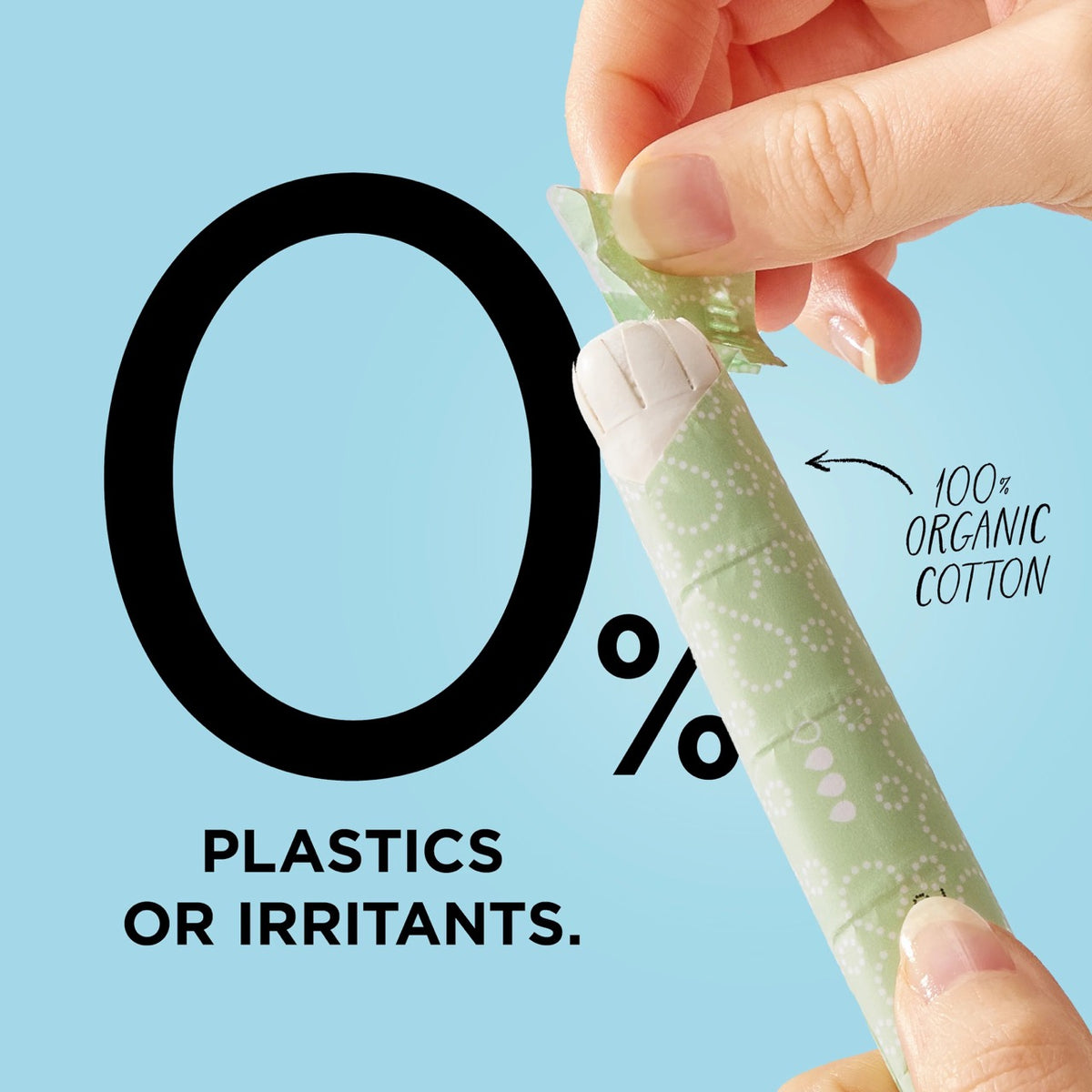 Tamponger m/Applikator - 100 % Økologisk Bomull | Mooncup