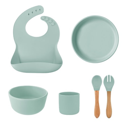Spisesett (5-pk) - Food-grade Silikon