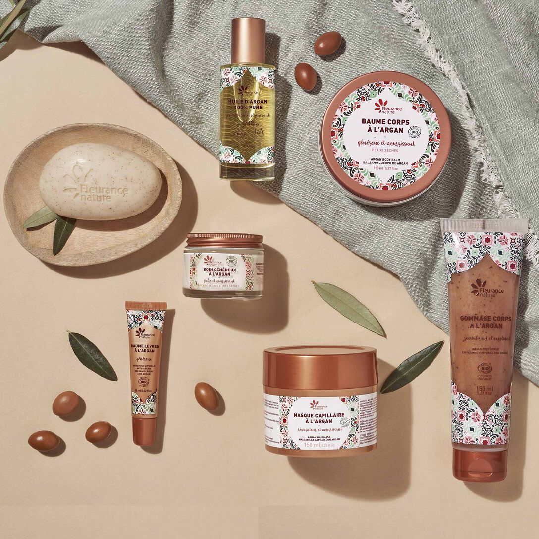 Organic Hair Mask - Argan Oil + Shea Butter | Fleurance Nature