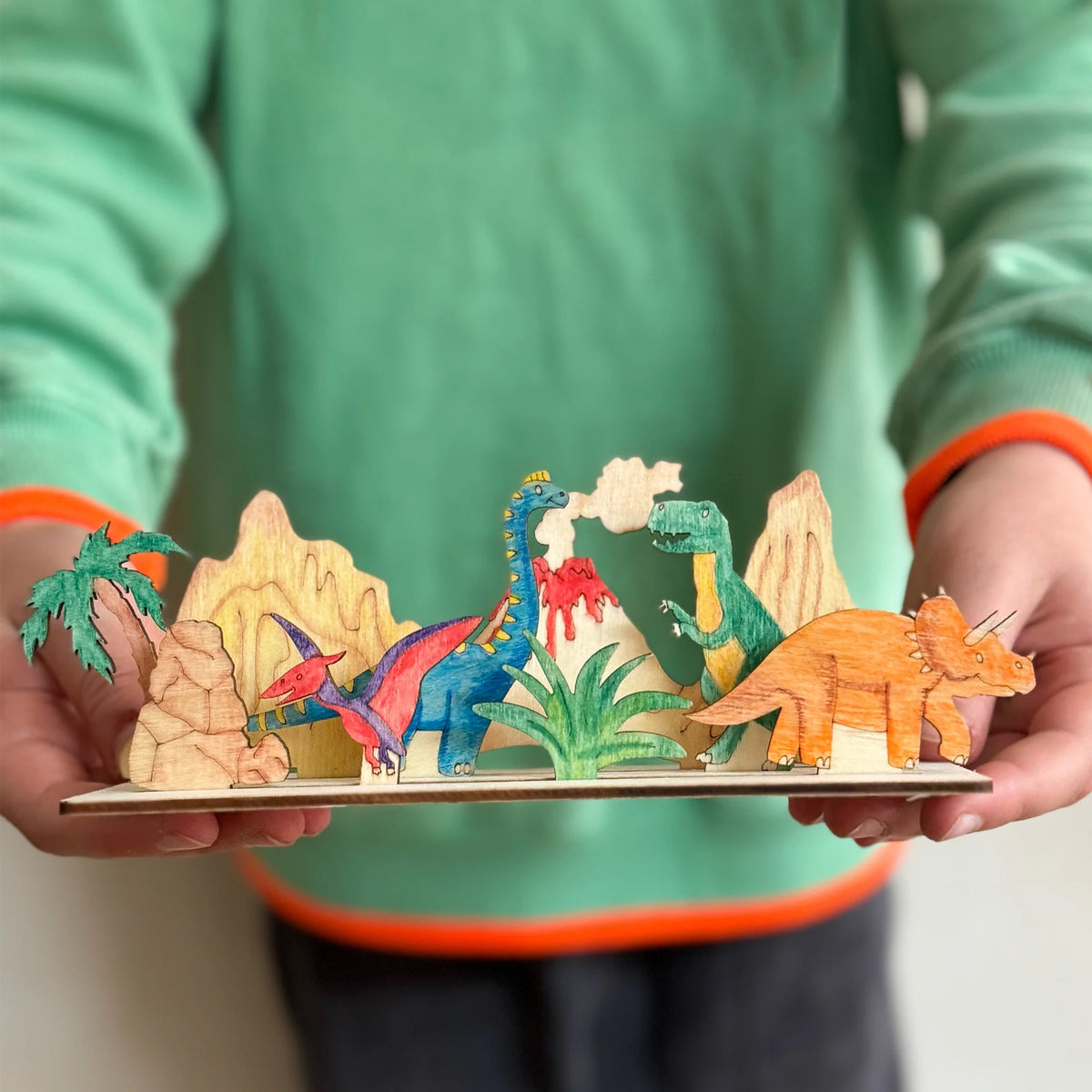 DIY-Kit - Dinosaurverden | Cotton Twist