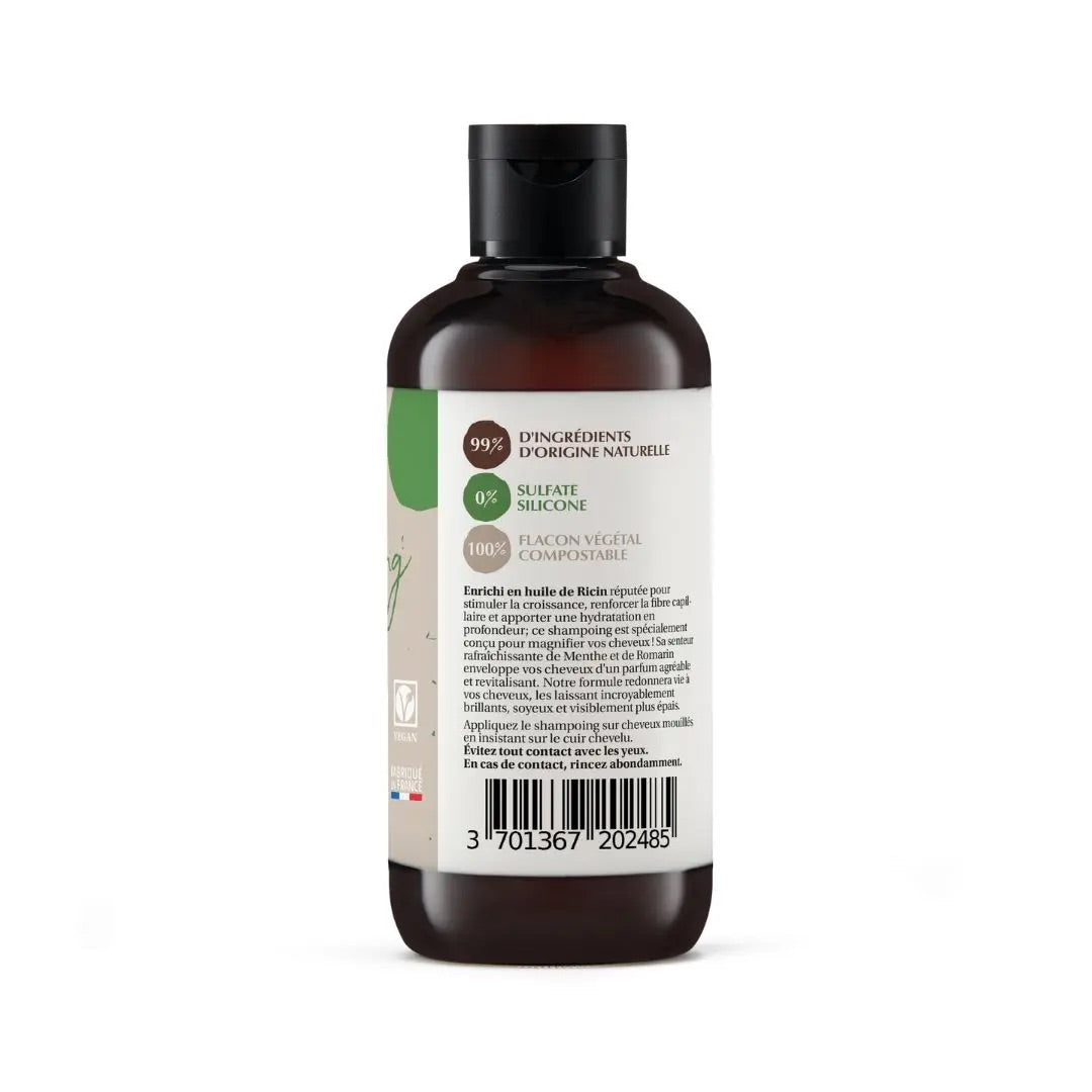 Økologisk Sjampo - Ricinusolje (250 ml)