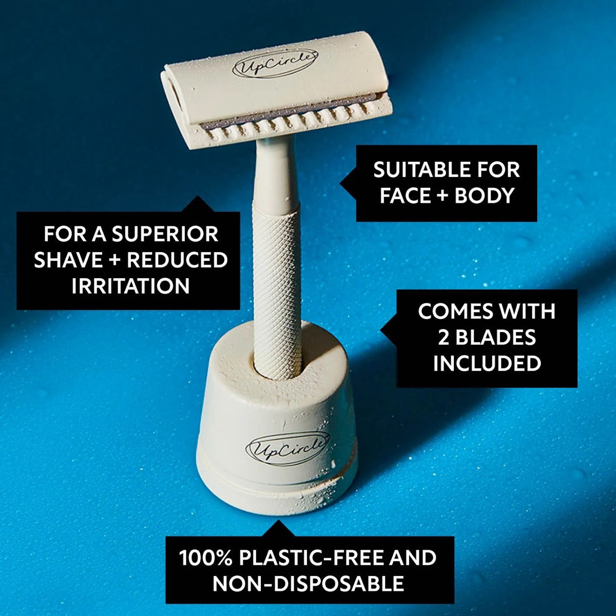 Plastfri Barberhøvel | UpCircle