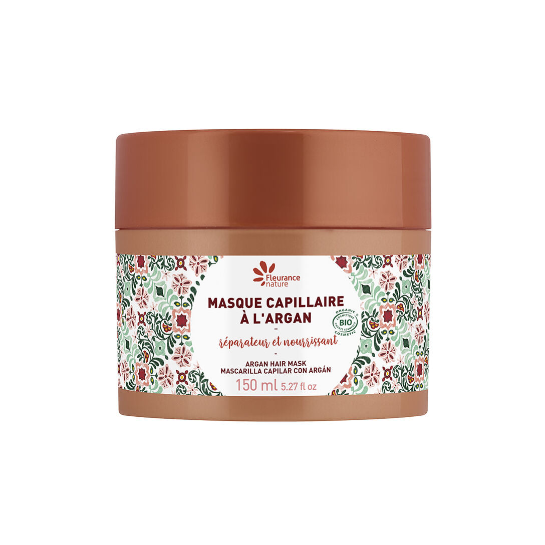Organic Hair Mask - Argan Oil + Shea Butter | Fleurance Nature