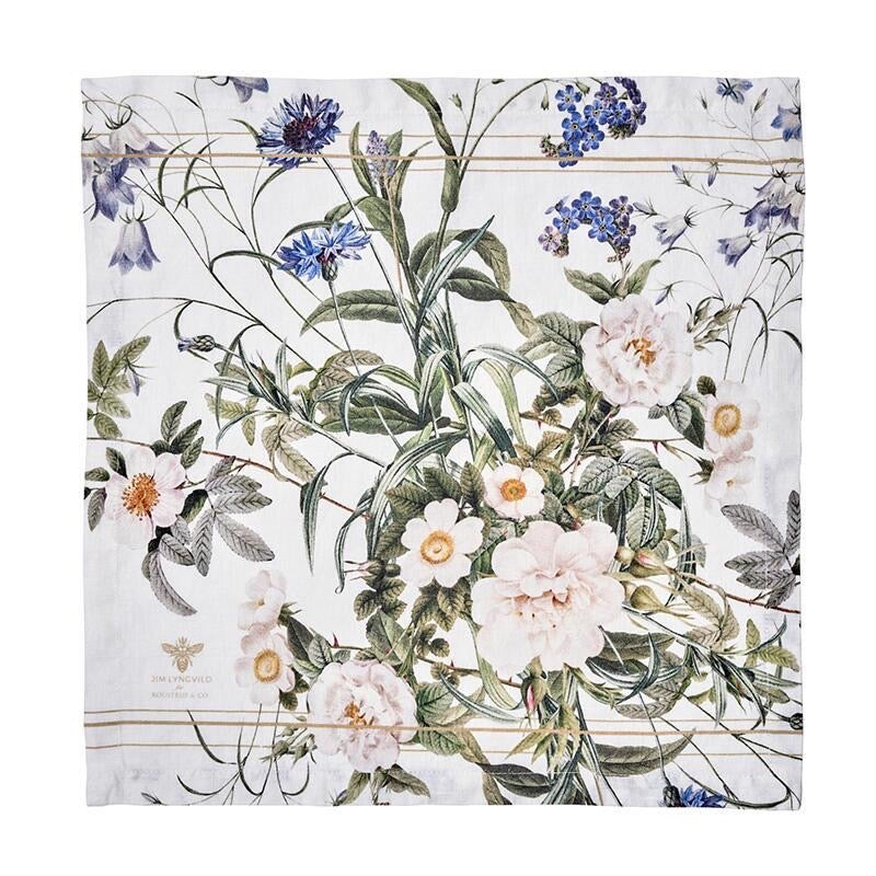 Linserviett Blue Flower Garden, Koustrup & Co