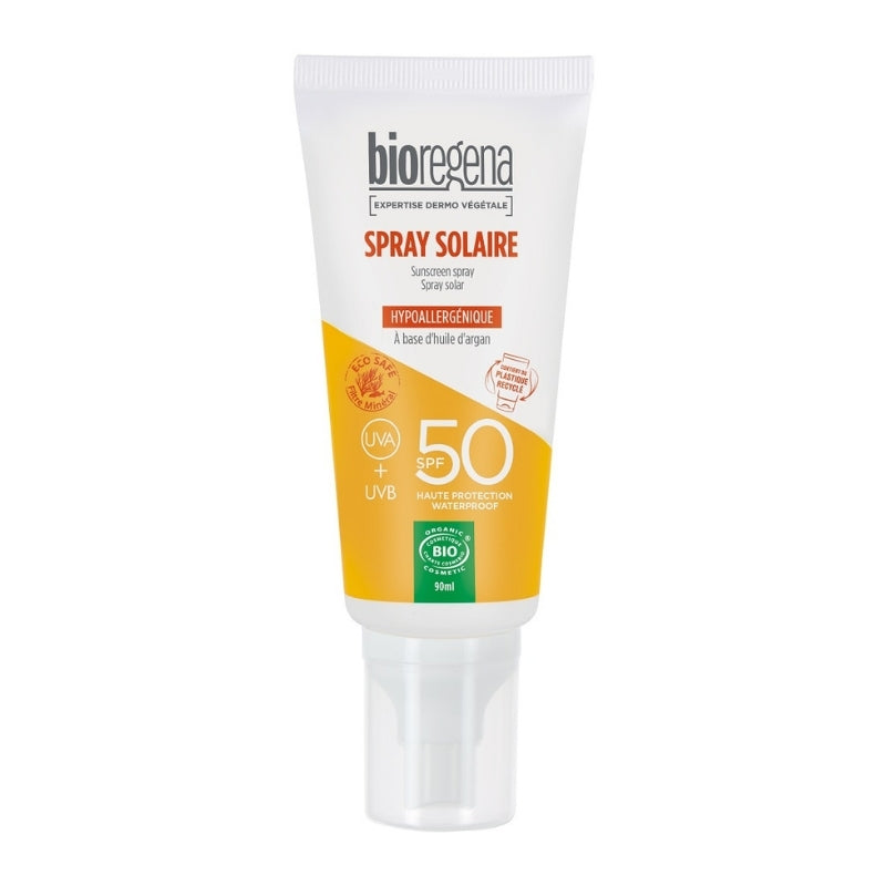 Solkremspray SPF 50 - Naturlige UV-filtre | Bioregena
