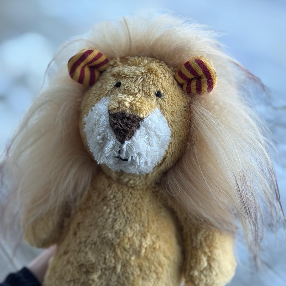 Leo Løve Bamse - Økologisk Bomull