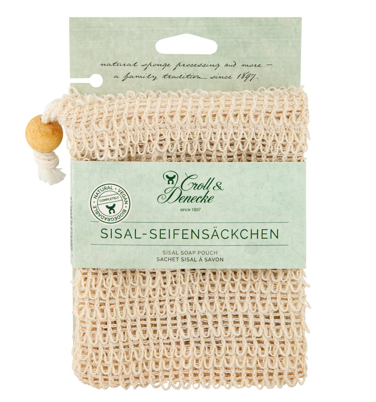 Såpepose i sisal fra Croll & Denecke