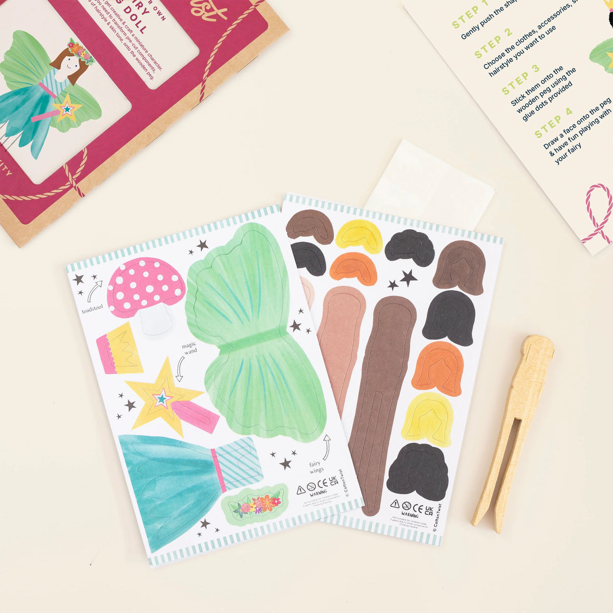 DIY-Kit - Fairy Pegdoll | Cotton Twist