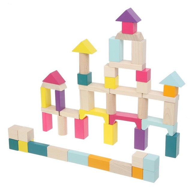 Byggeklosser (50 stk) - Bøketre | Cubika