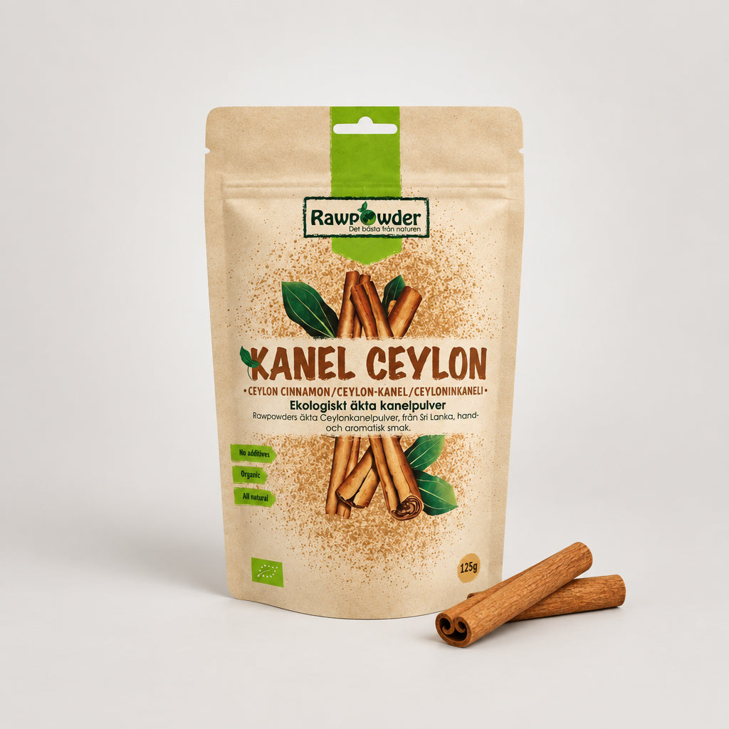Økologisk Ceylonkanel (125 g)
