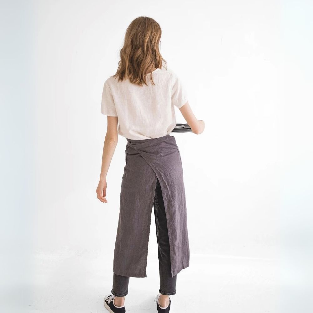 Forkle i Lin - Graphite Grey