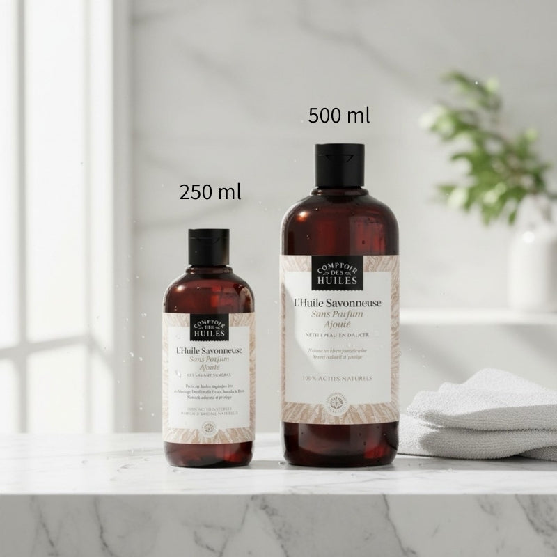 Økologisk Dusjolje - Duftfri (250 ml)