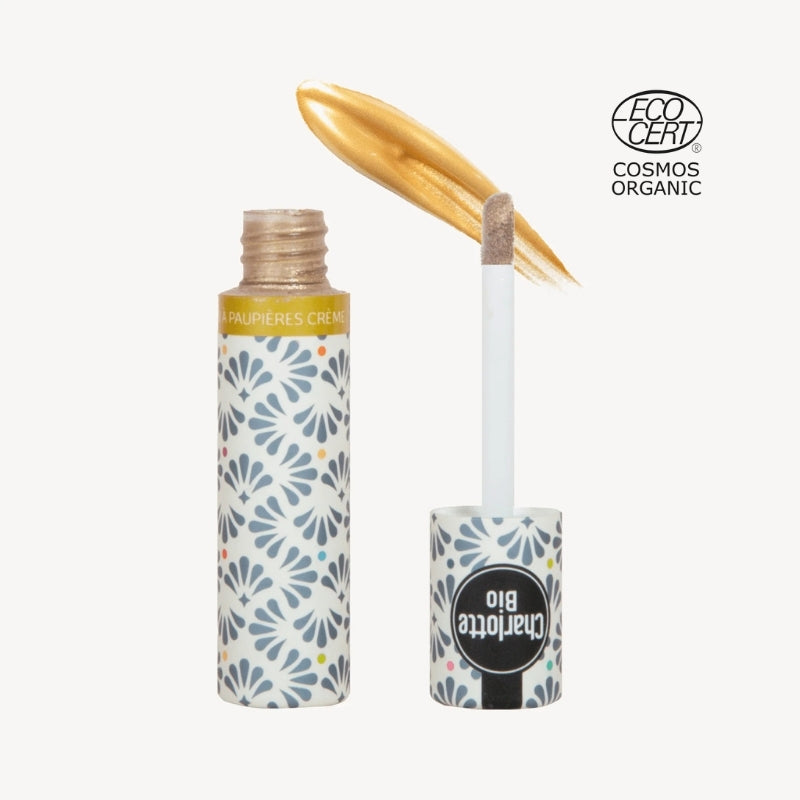 Organic Liquid Eyeshadow - Gold | Charlotte Bio