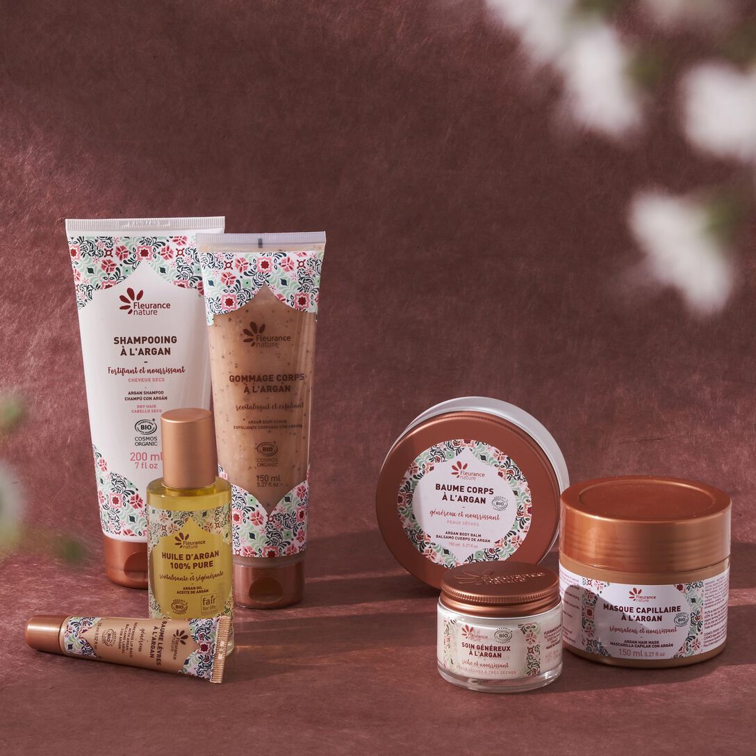 Organic Hair Mask - Argan Oil + Shea Butter | Fleurance Nature