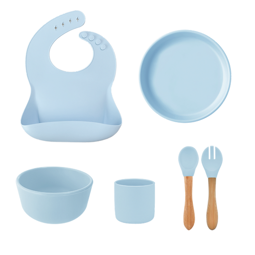Spisesett (5-pk) - Food-grade Silikon