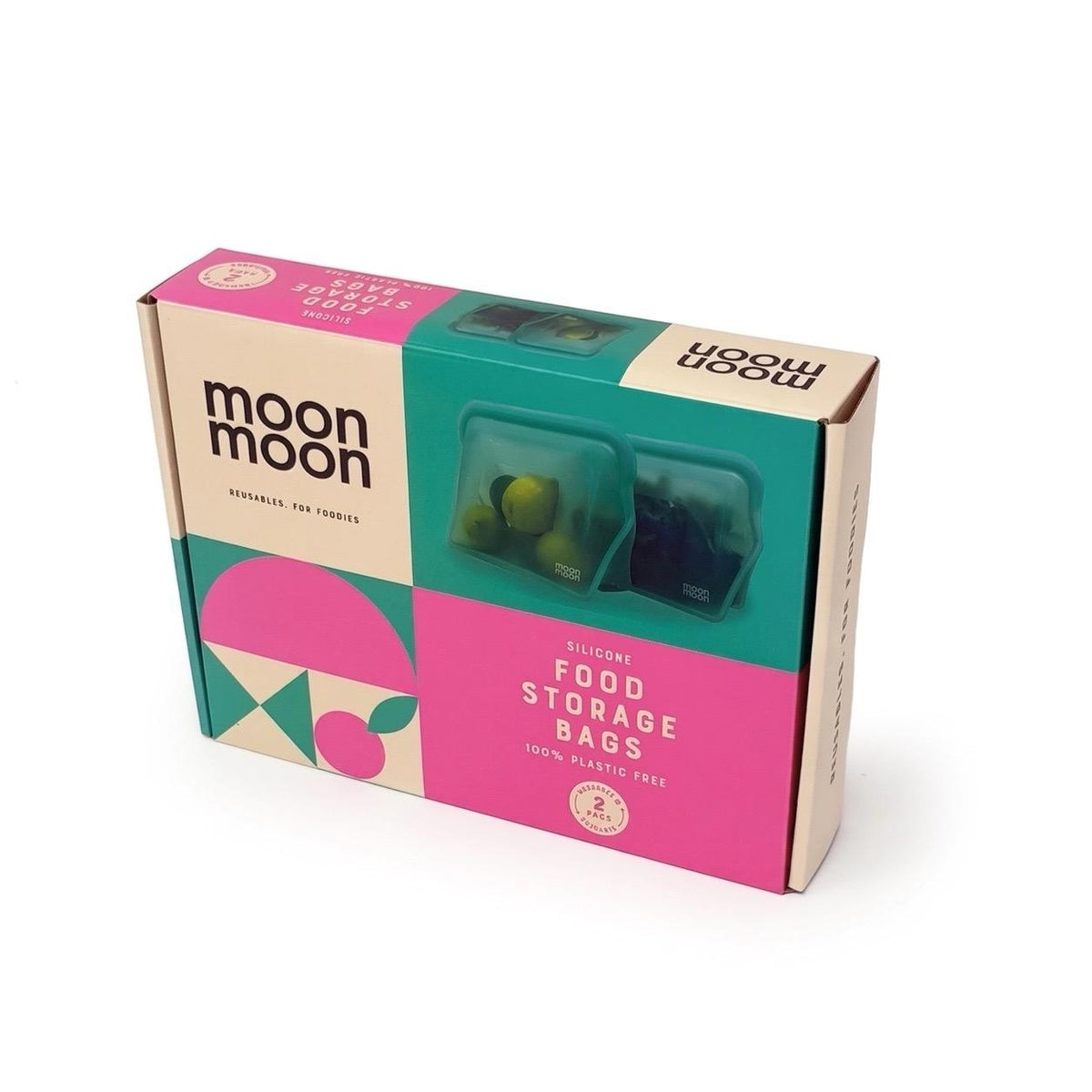Silikonposer (2-pk) 1500 ml Aqua - Platinasilikon | Moonmoon