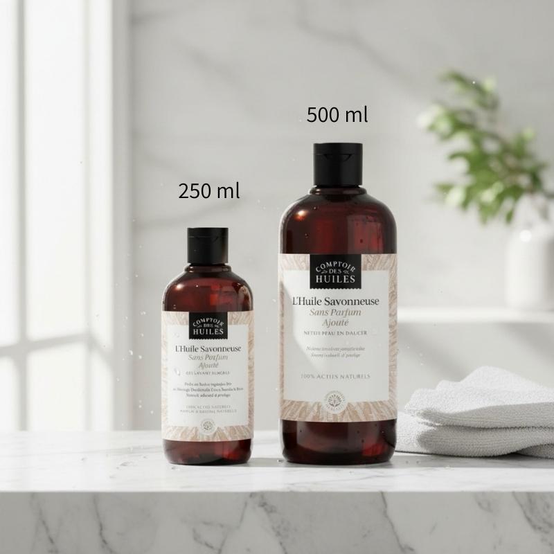 Økologisk Dusjolje - Duftfri (500 ml)
