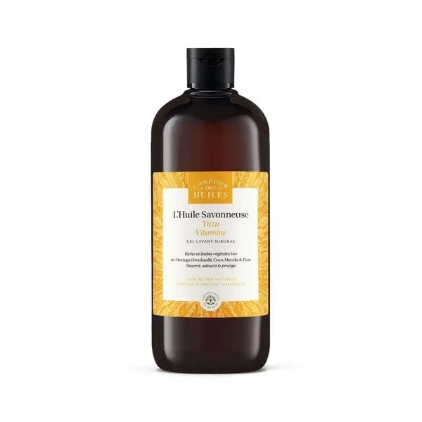 Økologisk Dusjolje - Yuzu og Moringa (500 ml) | Comptoir des Huiles