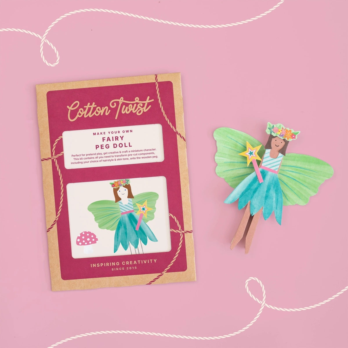 DIY-Kit - Fairy Pegdoll | Cotton Twist