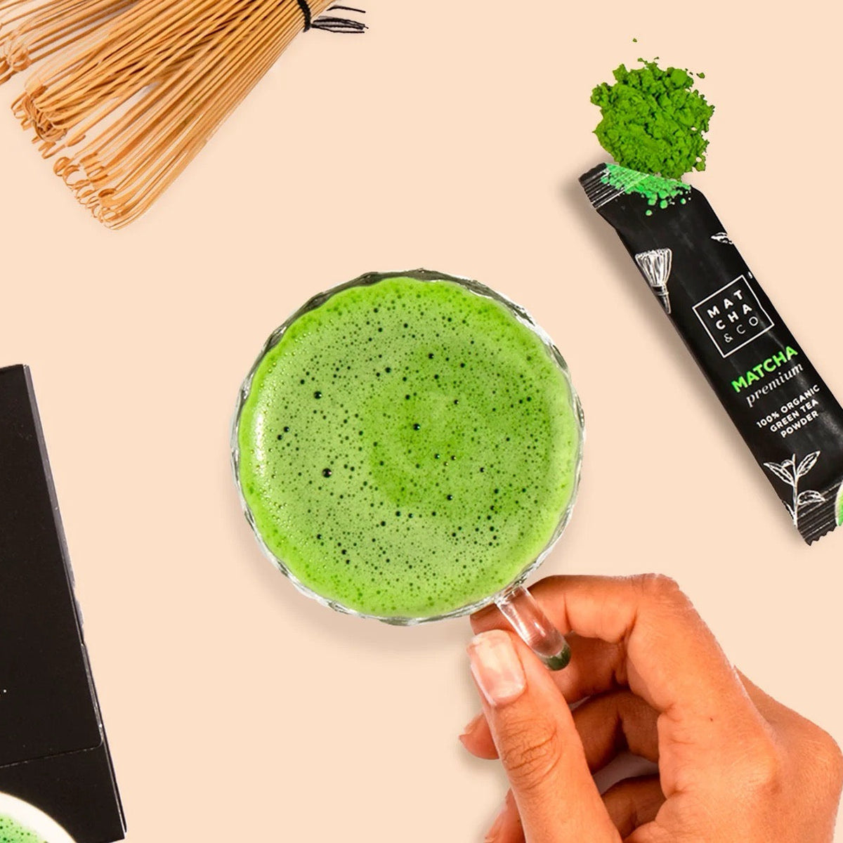 Premium Matcha To Go Sachets 6-pk fra Matcha & Co