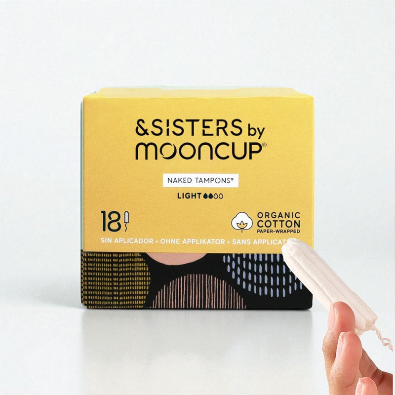 Tamponger (18-pk) - 100 % Økologisk Bomull | Mooncup