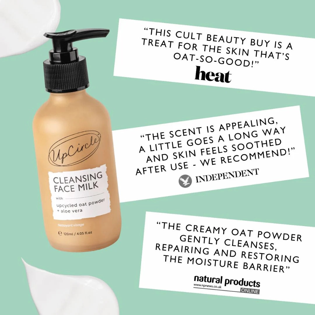 Cleansing Face Milk - Oat Powder + Aloe Vera