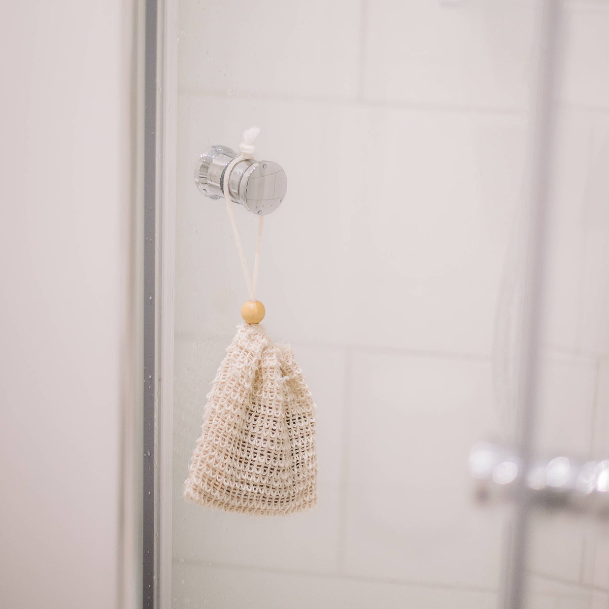 Såpepose i sisal til såpestykke