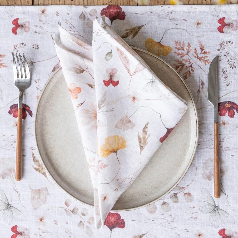 Linservietter (2-pk) - Meadow | MagicLinen