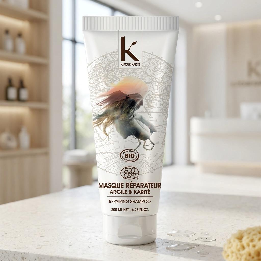 Organic Repair Shampoo - Sheaolein & Macadamia | K pour Karité