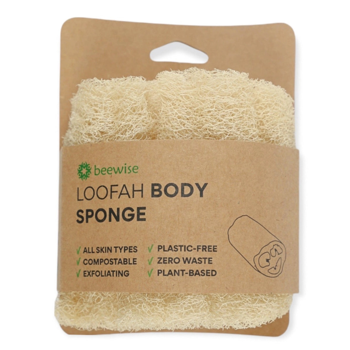 Plastfri Kroppsskrubb - Loofah