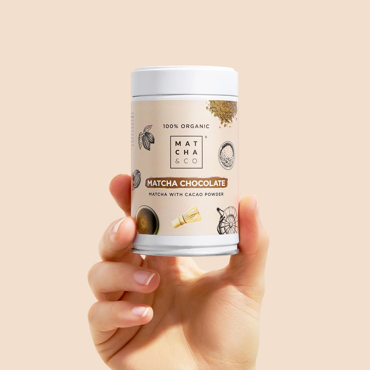 Organic Matcha Chocolate (80 g)