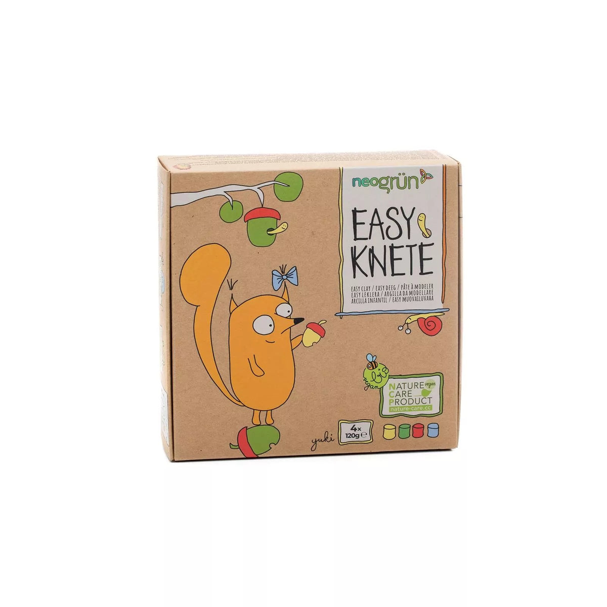 Økologisk Modellkitt 4-pk - Yuki