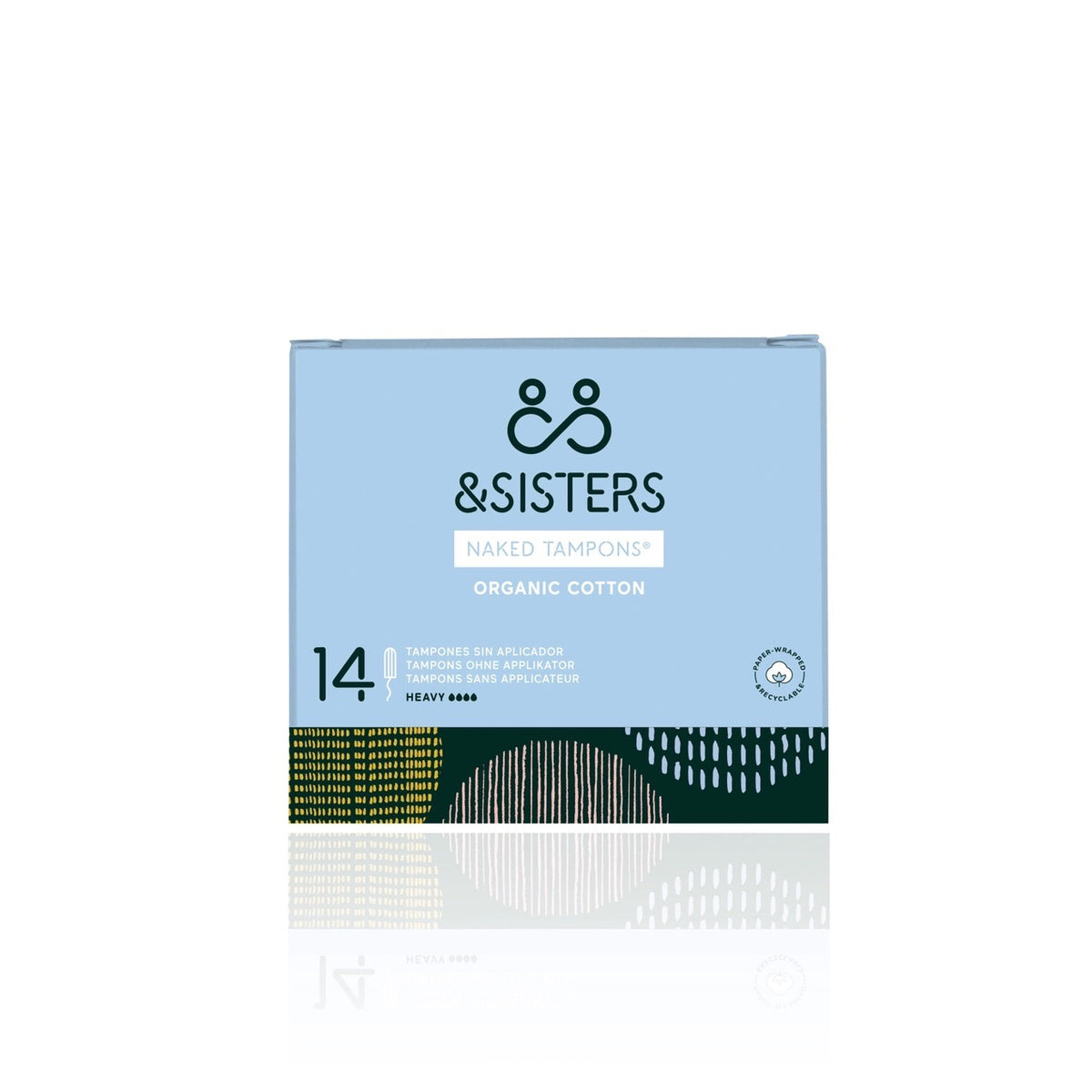 Tamponger 18-pk - 100 % Økologisk Bomull | Mooncup
