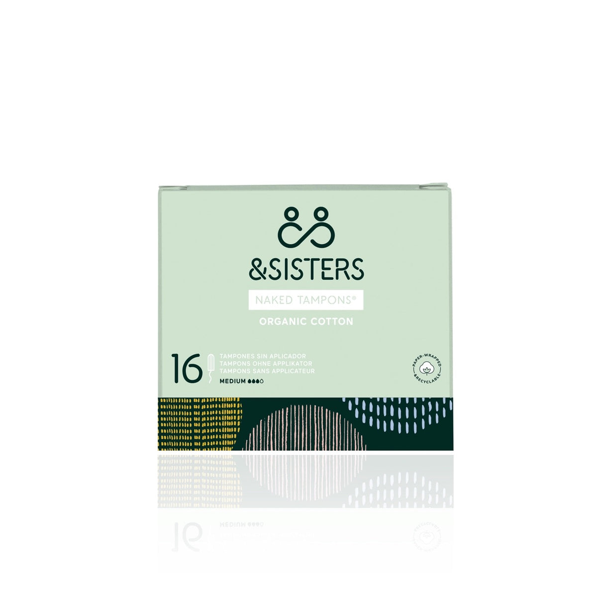 Tamponger 18-pk - 100 % Økologisk Bomull | Mooncup