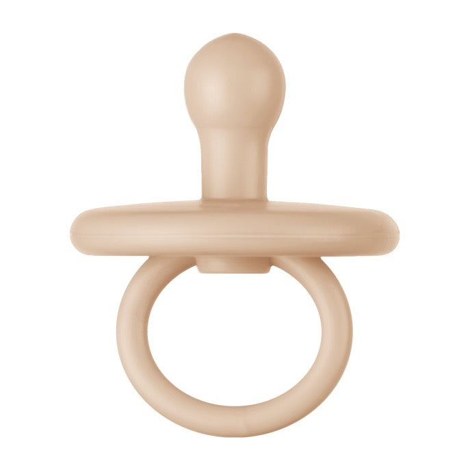 Ortodontisk Silikonsmokk Beige