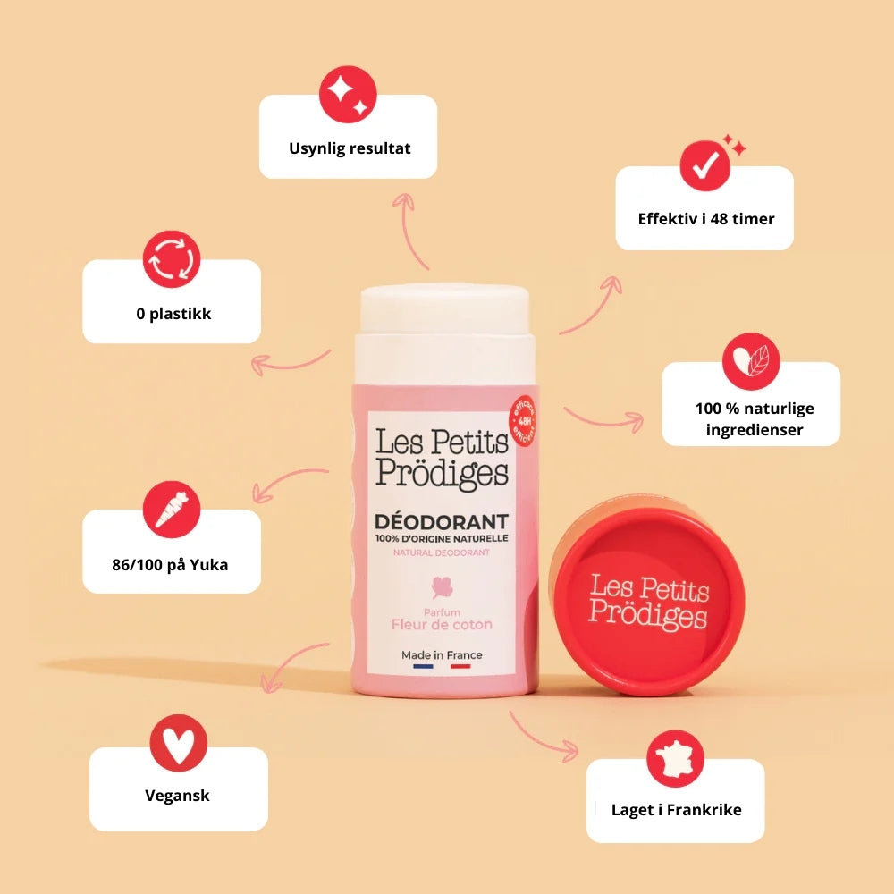 Naturlig Deodorant - Bomullsblomst (48 t)