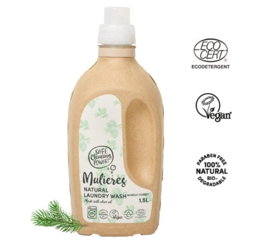 Vaskemiddel Nordisk skog - ECOCERT | Mulieres