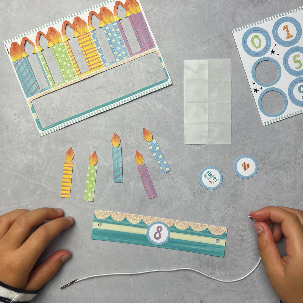 DIY-Kit Bursdagskrone | Cotton Twist