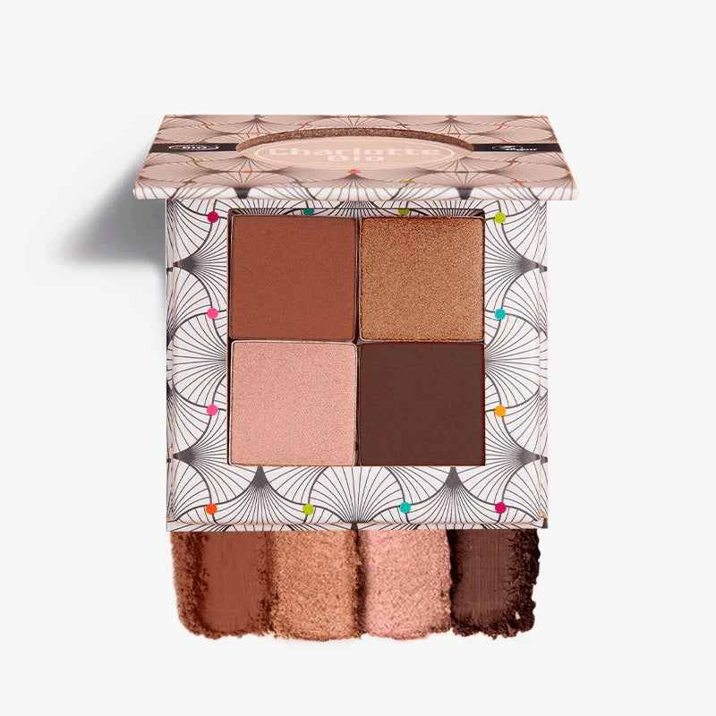 Organic Eyeshadow Palette - Nude Brown | Charlotte Bio